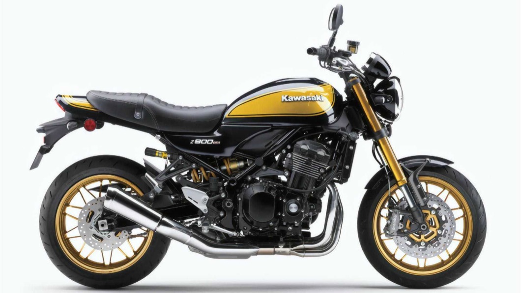 Z900RS SE的塗裝源自於經典車款Z1,整台車以大量黃色為基礎,再加上黑色線條點綴。(圖片來源/ Kawasaki)