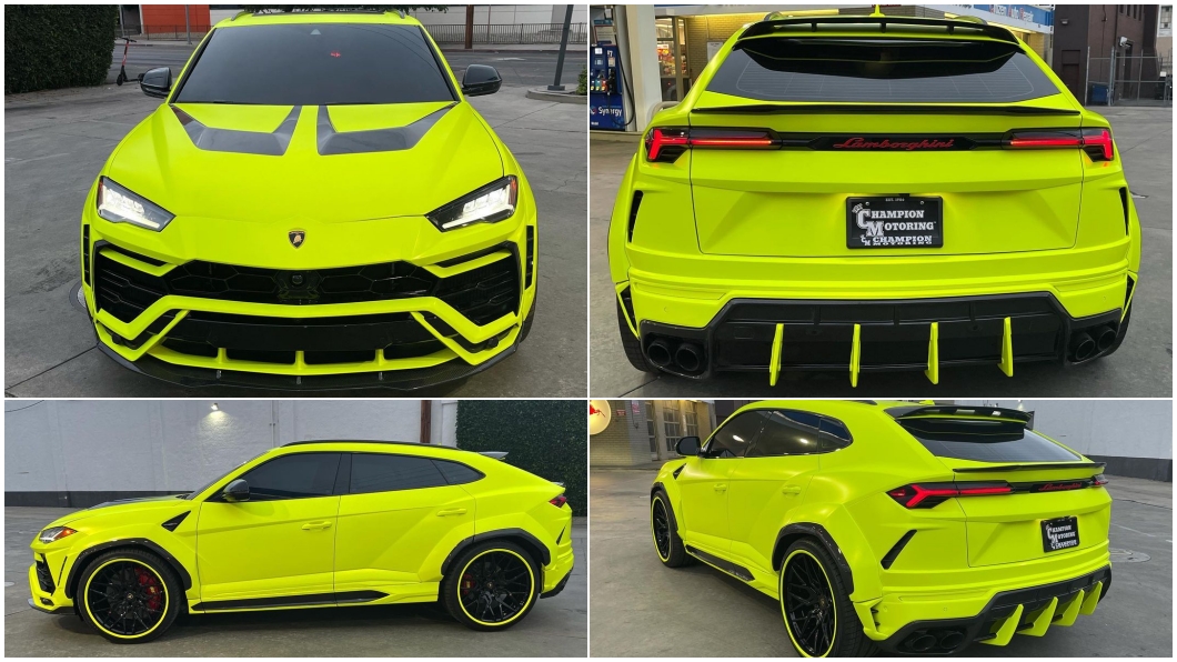 在前後保桿以及側裙都跟原廠的不相同。(圖片來源/ Champion Motoring)