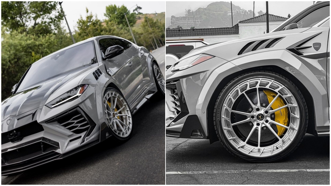 特殊的漆面以及Mansory的寬體套件相當吸引人注意。(圖片來源/ Platinum Motorsports)