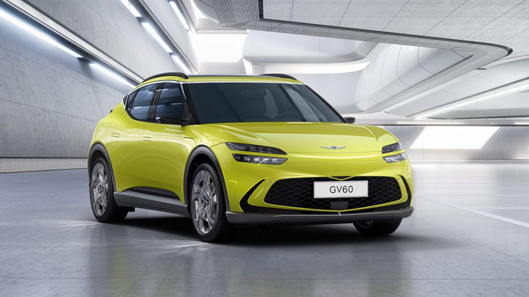 現代豪車Genesis純電首發GV60 無線充電、水晶球排檔好料全上身