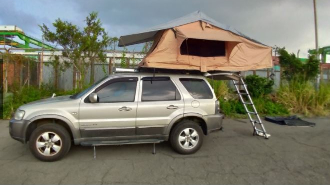 蝦皮賣家指的「車震神器」是車身穩定器,安置在車身下方,可以提升車宿睡眠品質。(示意圖/ 非當事蝦皮賣場)