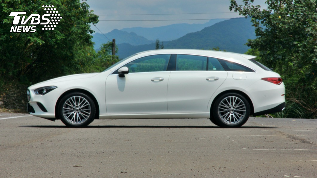 M-Benz CLA 200 Shooting Brake正是賓士NGCC家族中的旅行車擔當。(圖片來源/ TVBS)