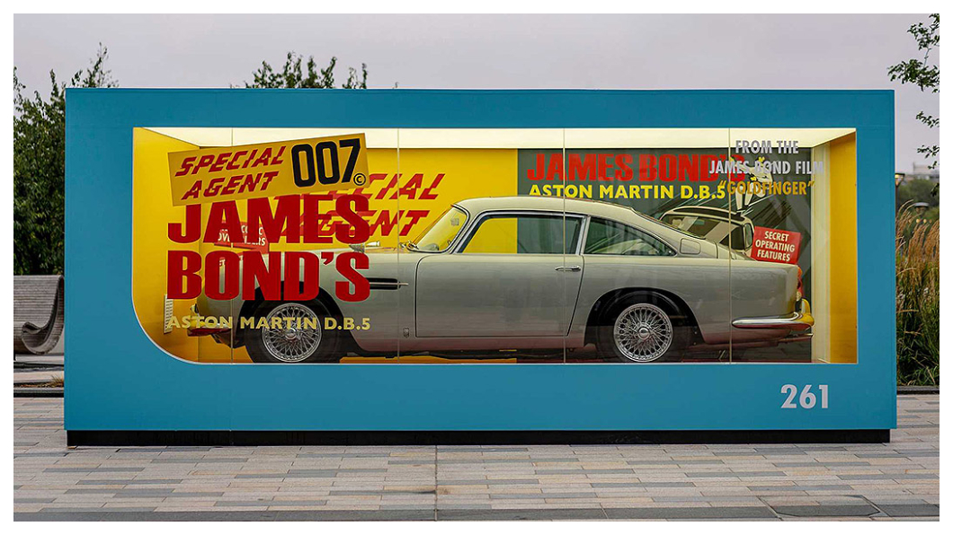 實車大小火柴盒汽車 Aston Martin打造1965年DB5全尺寸007座駕