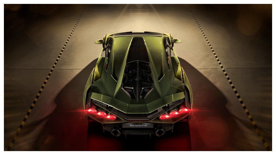 Sián的動力心臟是Lamborghini當代巔峰之作的V12引擎,輔以全新開發的超級跑車動力系統,獨特油電混合架構以最輕的重量實現最高的動力輸出。(圖片來源/Lamborghini)