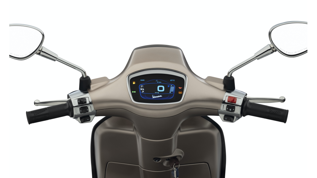 Vespa Sprint S 150 TFT是Sprint S車系首度搭載TFT全彩液晶螢幕儀表板的車型。(圖片來源/ Vespa)