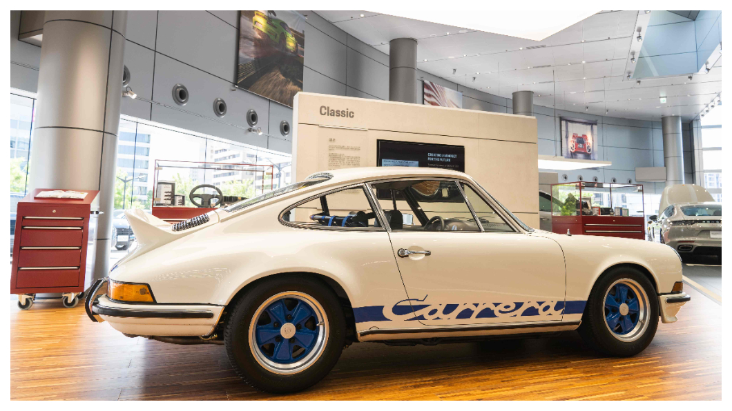 台北保時捷中心保時捷經典車款展示區。(圖片來源/Porsche)