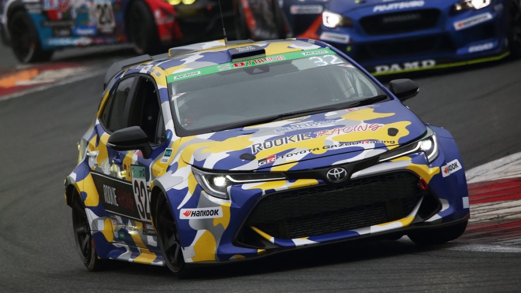 先前社長豐田章男就駕駛著Toyota Corolla H2 Concept氫燃料動力概念車參加24小時耐力賽。（圖片來源/ Toyota）
