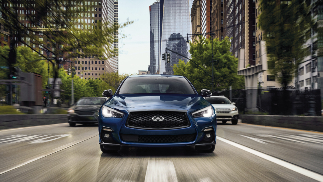 到展間感受融合動感與日本美學的Infiniti還能抽50萬購車金。(圖片來源/ Infiniti)