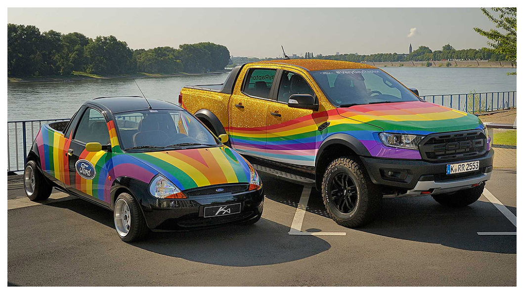 之前Ford也因為藍色Raptor被說Gay,而大膽回擊。(圖片來源/ Ford)