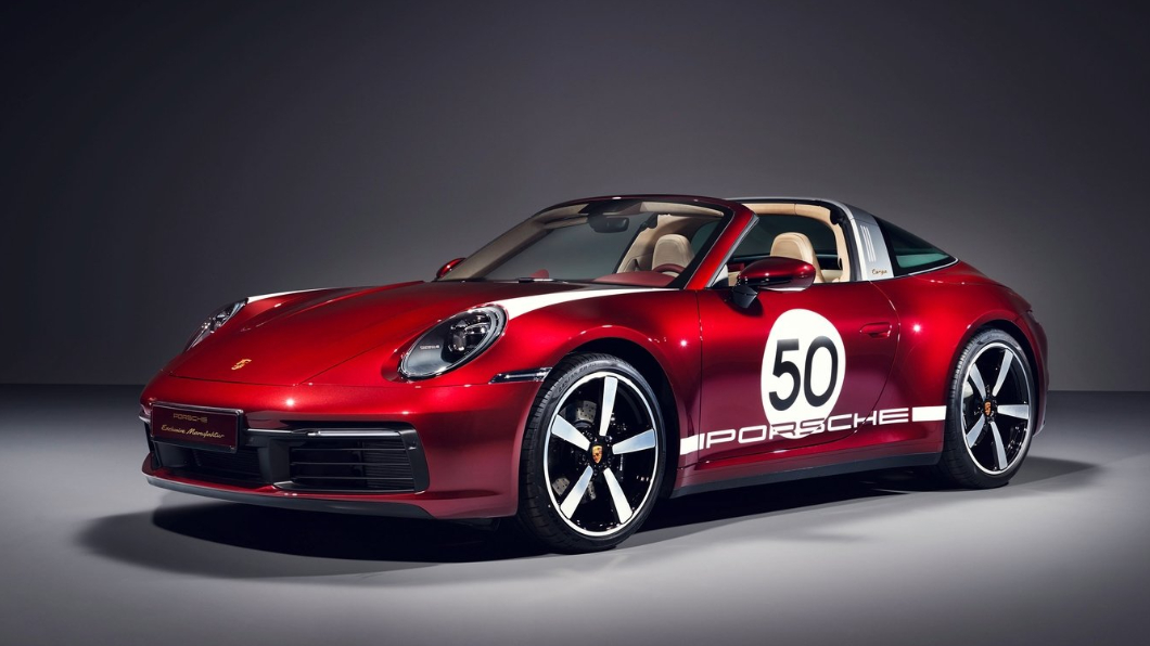 911 Targa 4S Heritage Design Edition全台僅14輛。(圖片來源/Porsche)