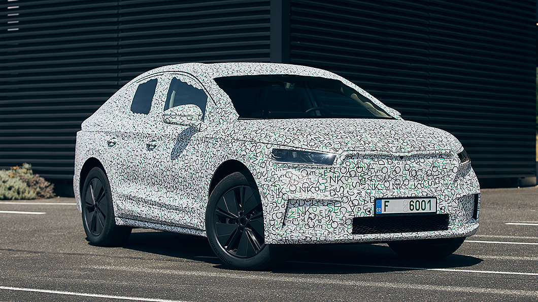 Enyaq Coupé iV是以Enyaq iV為基礎發展的電動跑旅車款。(圖片來源/ Škoda)