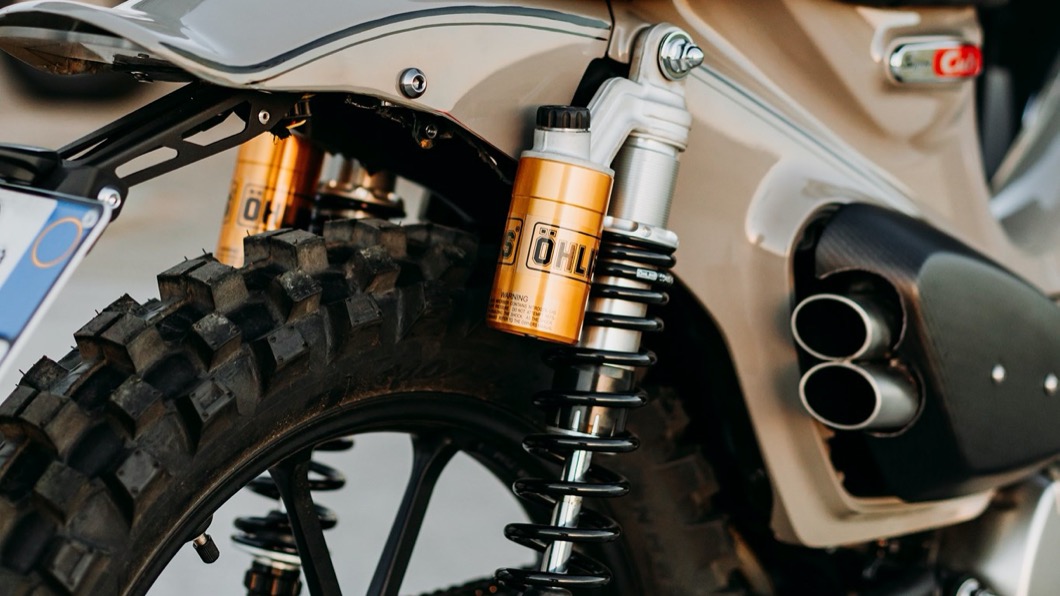 後懸吊則是採用由Öhlins所提供的避震器。(圖片來源/ Motocicli Audaci)