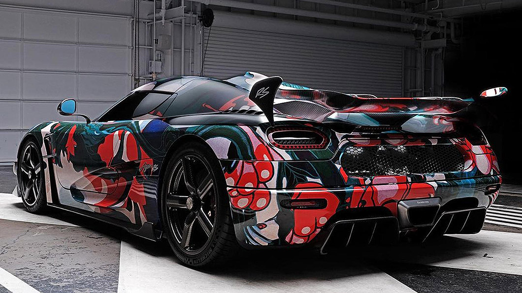 地面最快藝術品　Koenigsegg推出Agera RS塗鴉車