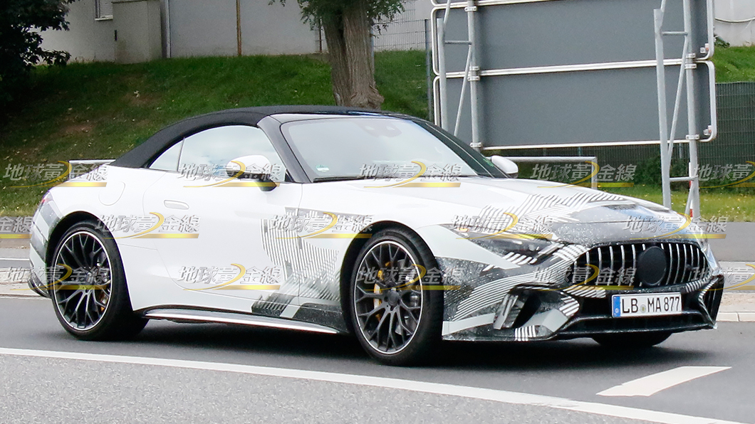 搶先間諜照/新世代M-AMG SL63輕偽裝 年底見真章