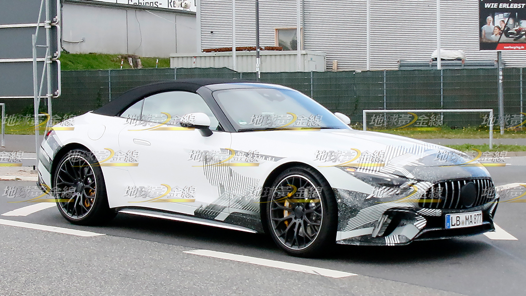 新世代SL63車頭與新世代GT63有些許類似。(圖片來源/ TVBS)