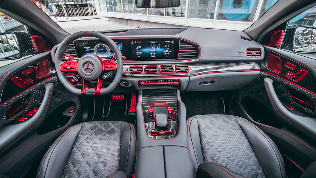 內裝材質跟顏色都可以依照買家客製化。(圖片來源/ Brabus)