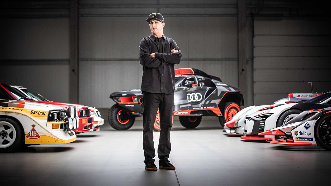 Audi攜手甩尾天王開發電動車 Ken Block:電動車好快、我好愛!