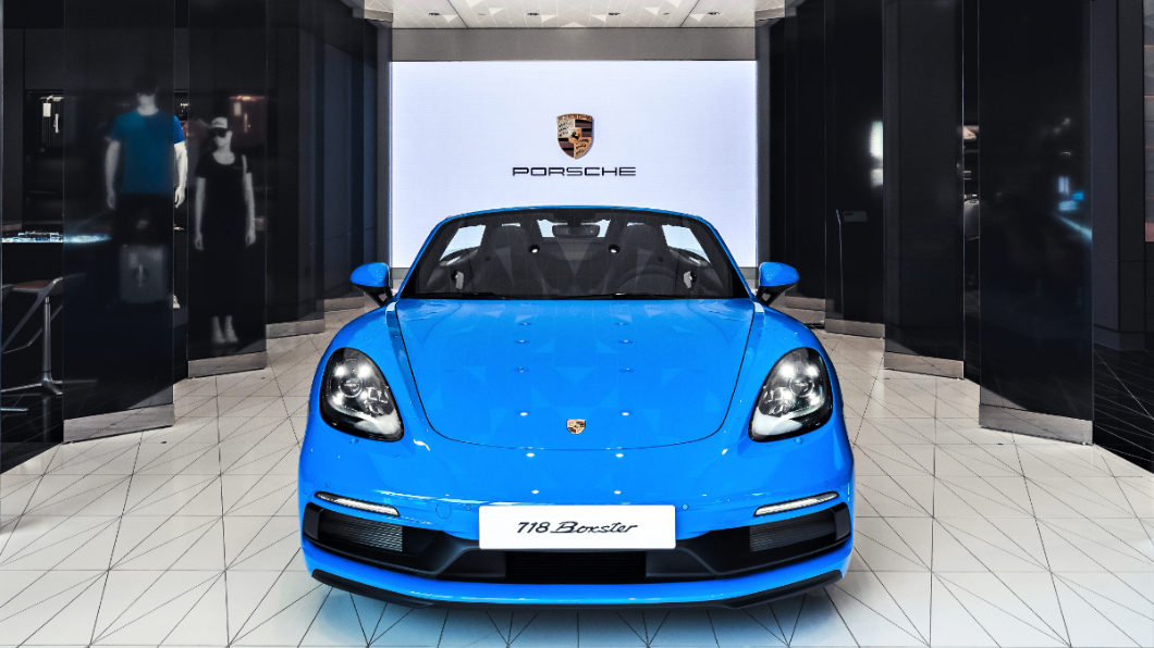 新竹保時捷週年感謝祭 展出全新青鯊藍718 Boxster