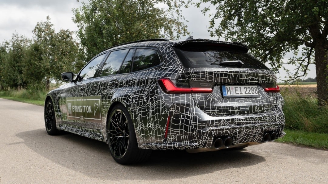 BMW M3旅行車測試中 車頭確定還是大鼻孔!
