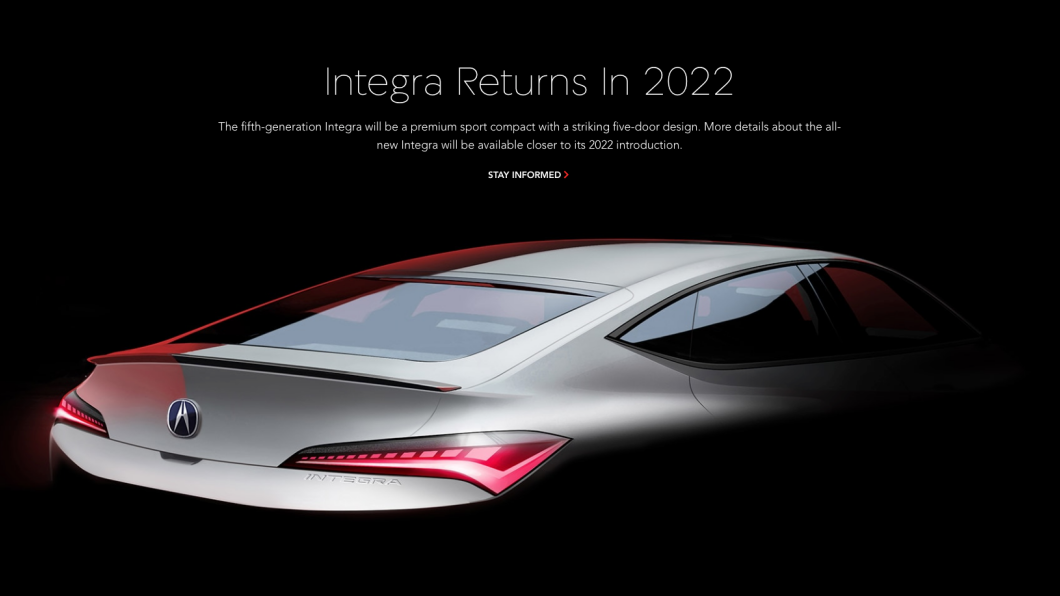 Integra專屬網頁其實也已經悄悄上線,確定這款車將在2022年正式亮相。(圖片來源/ Aucra)