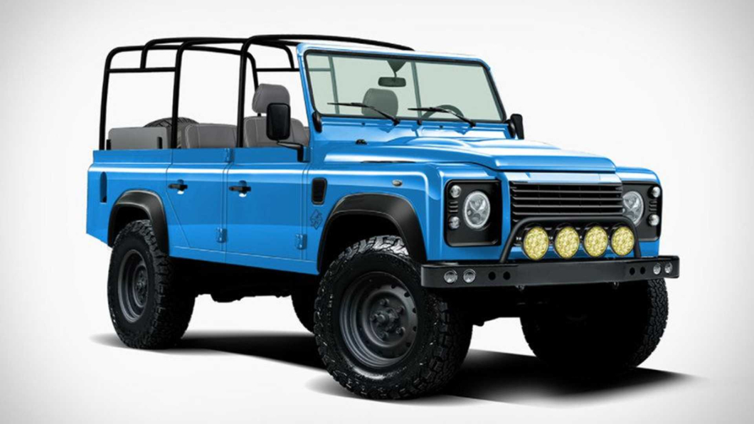 Function Defender用上長軸Wrangler底盤因此擁有第三排座位。(圖片來源/ Black Bridge Motors)