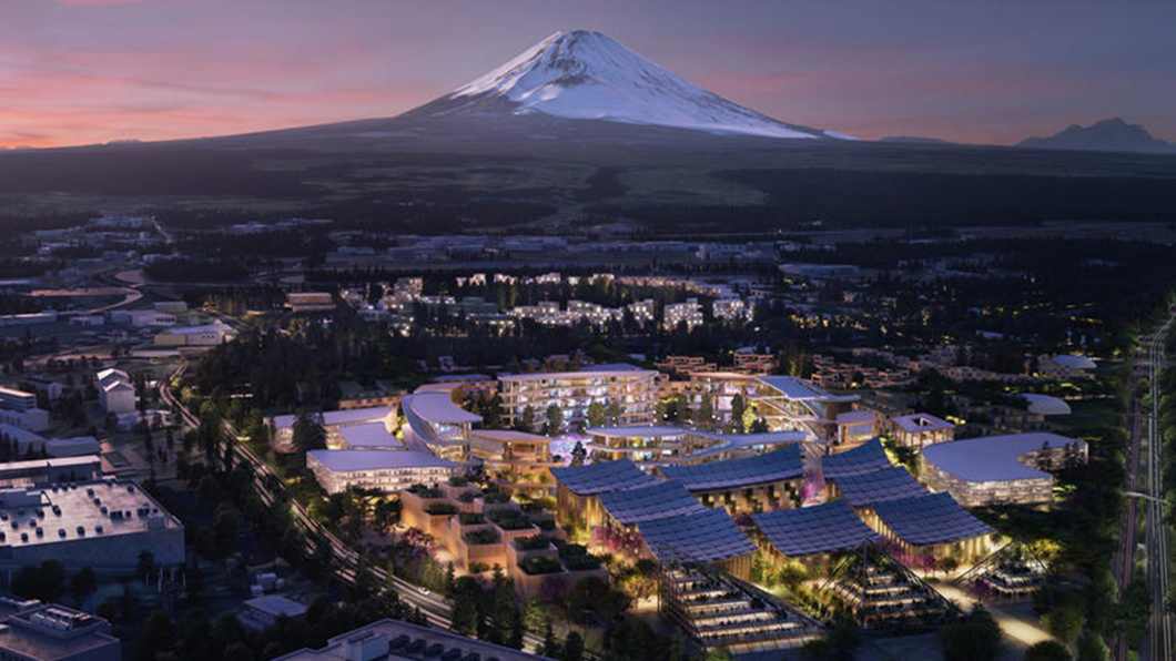 Toyota豐田正計劃將東富士工廠興建成一個智慧城市Woven City,並由豐田章男的兒子豐田大輔負責。(圖片來源/ Toyota)