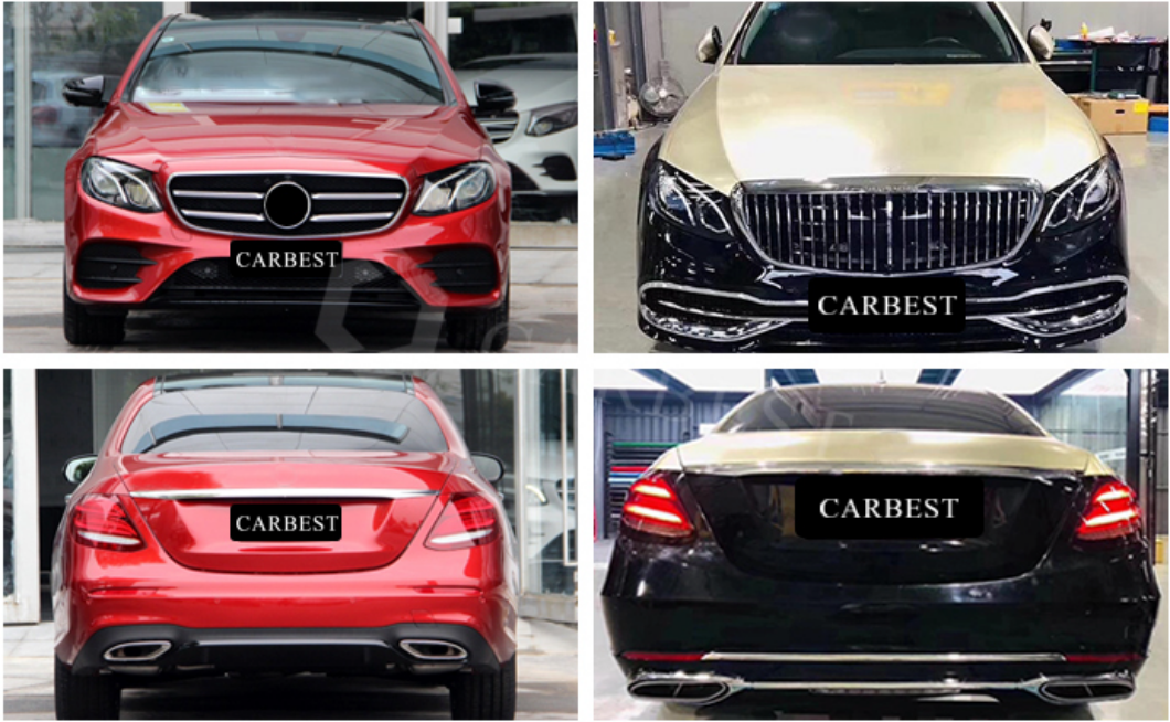 邁巴赫高昂售價可不是人人負擔得起,如果你有輛Mercedes-Benz E-Class L行政房車,那麼你也能把它變身邁巴赫,裝逼一下。(圖片來源/ CARBEST)
