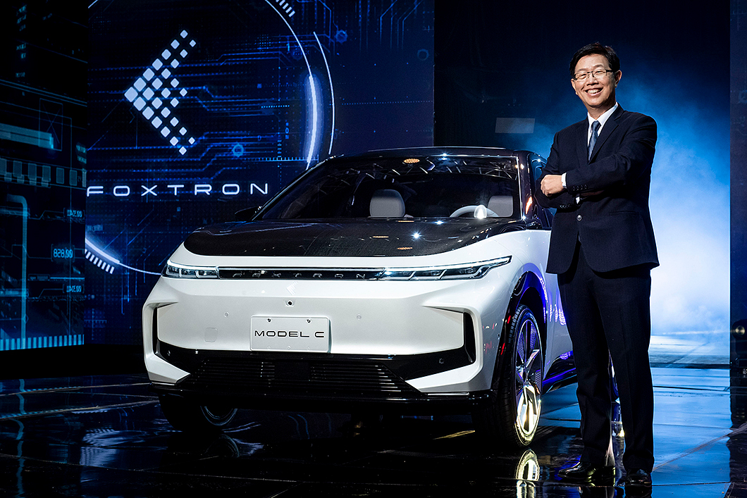 Model C量產車型預計2023年上市,首發客戶推測將會是Luxgen。(圖片來源/ 鴻海)