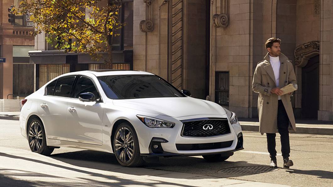 Q50 300GT魅影版以Silver Sport車型為基礎,植入魅影黑個性化套件。(圖片來源/ Infiniti Taiwan)