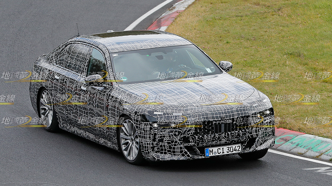 新世代7系列看來仍將會有相當氣派的車頭立面。(圖片來源/ TVBS)