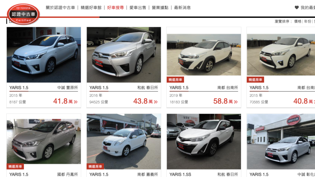 最後聽了大家的建議之後,原Po決定買原廠認證中古車,對於日後的保固也比較不用擔心。(圖片來源/ Toyota)