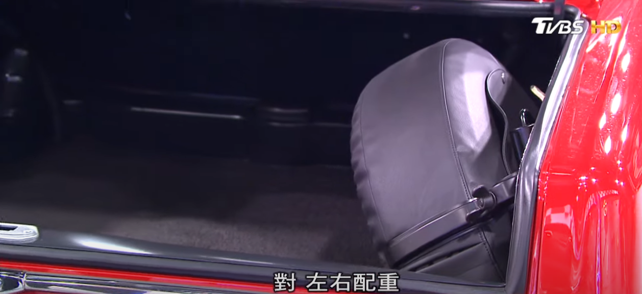 280S的備胎位置放在行李廂內右側。(圖片來源/ 地球黃金線)