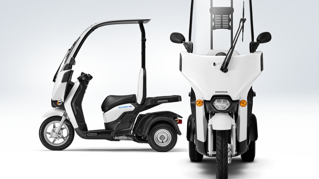 Honda這次則推出了Gyro Canopy:e,也就是有屋頂的版本。(圖片來源/ Honda)