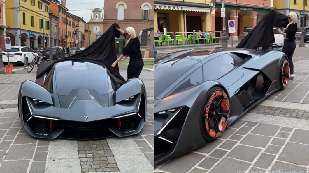 這次Super Car Blondie所要開箱的貨色也很不間單,是Lamborghini與MIT麻省理工學院共同合作設計的Terzo Millennio。(圖片來源/ Super Car Blondie FB)