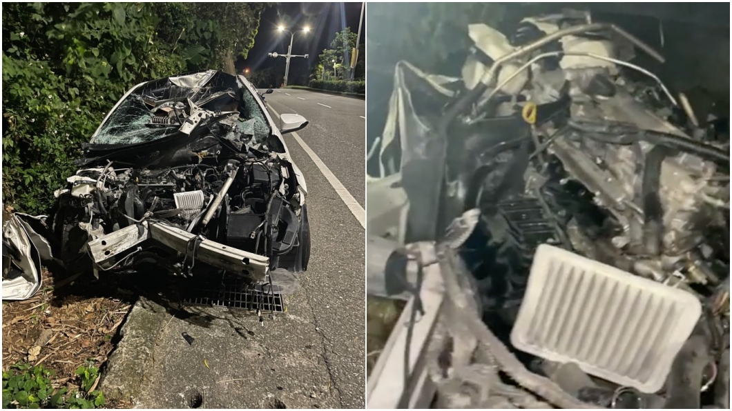 車借朋友開結果狂飆自撞全毀! 上網求救全都勸他趕快提告