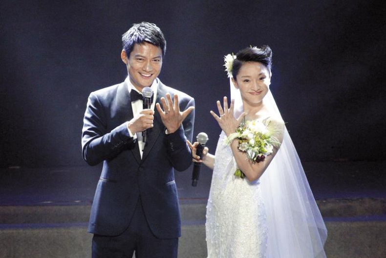 周迅、高聖遠結婚6年因「生孩子問題」頻傳婚變。（圖／翻攝自微博）