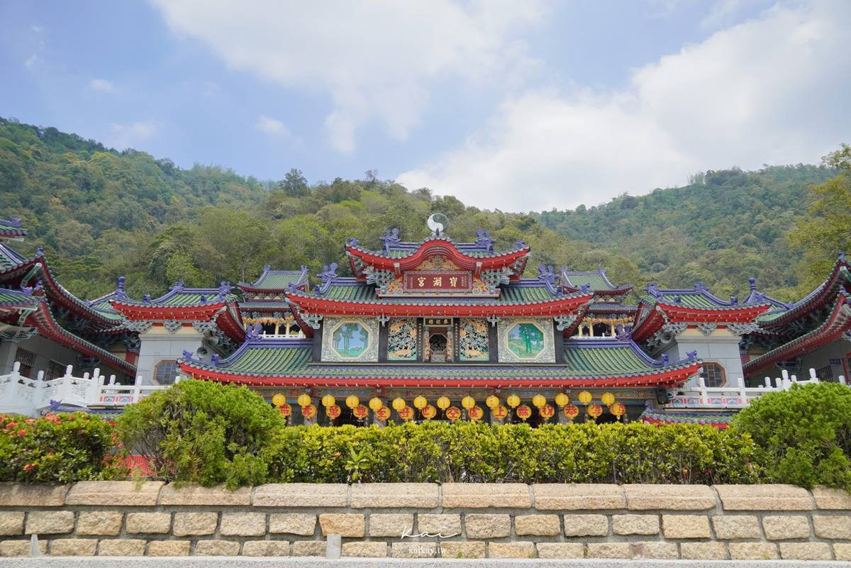「寶湖宮天地堂地母廟」位在南投金鷹山。(圖/凱的食尚日記提供)