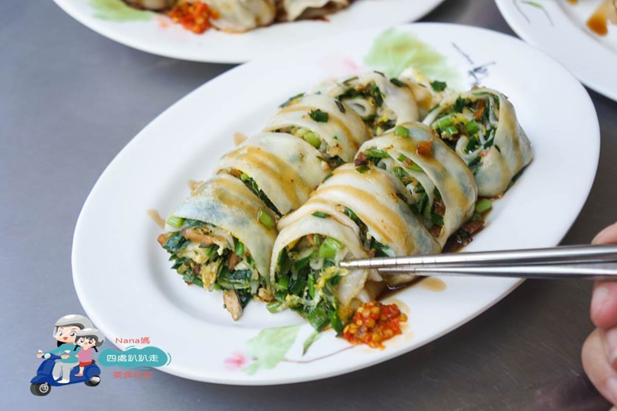 阿胖豆漿店內早餐品項很多。(圖/NANA媽四處趴趴走美食日記提供)