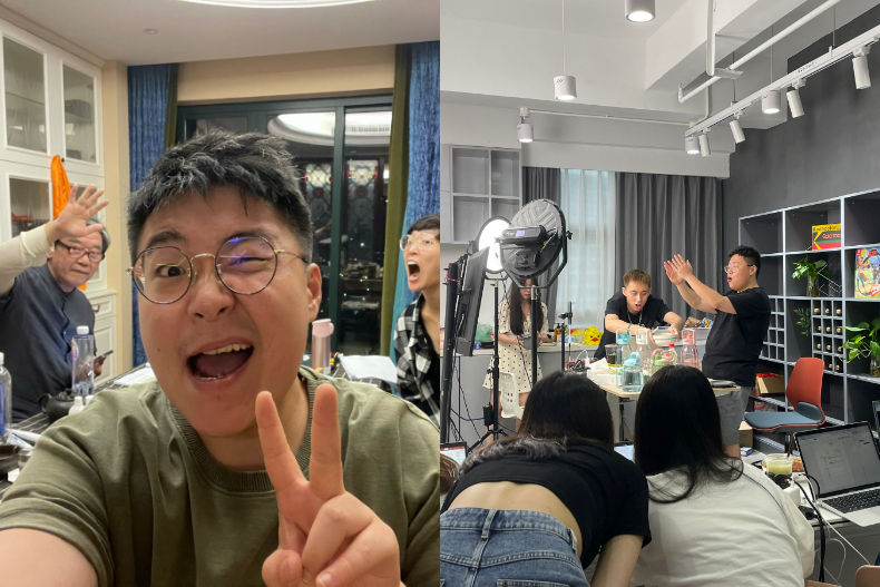 郝劭文的直播可以說是票房保證。（圖／翻攝自郝劭文微博）