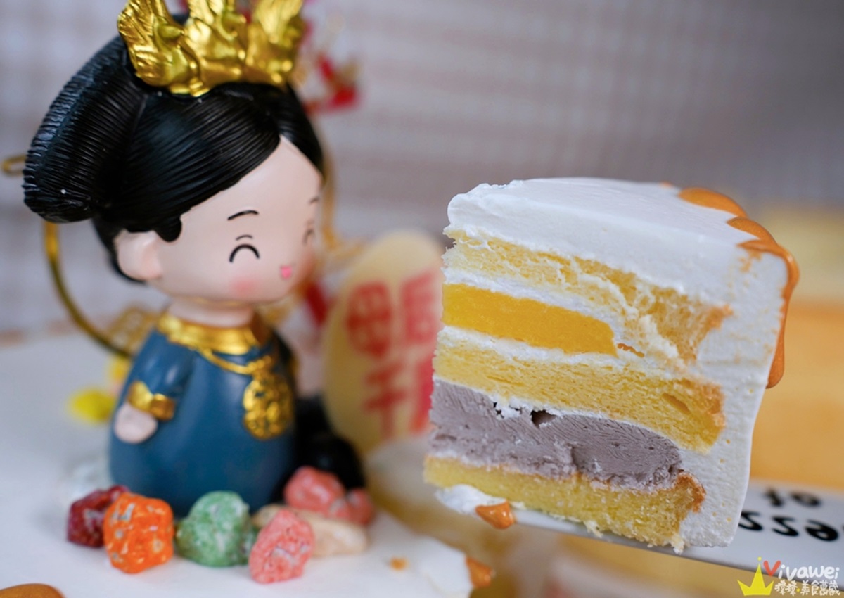 此款蛋糕吃起來不會太過甜膩。（圖／瑋瑋美食萬歲提供）