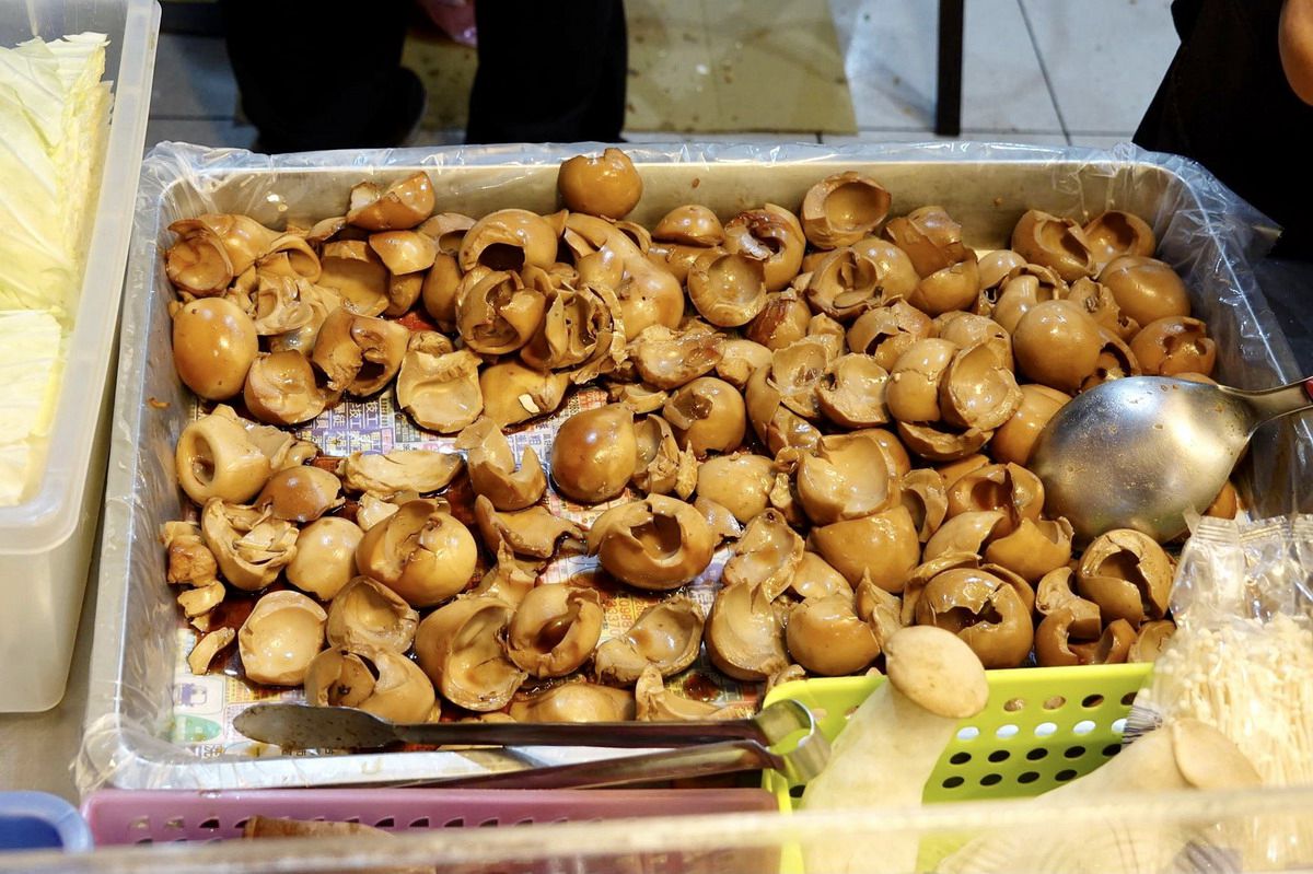 店家有賣1種特別的品項「滷純蛋白」。(圖/貓大爺部落格提供)