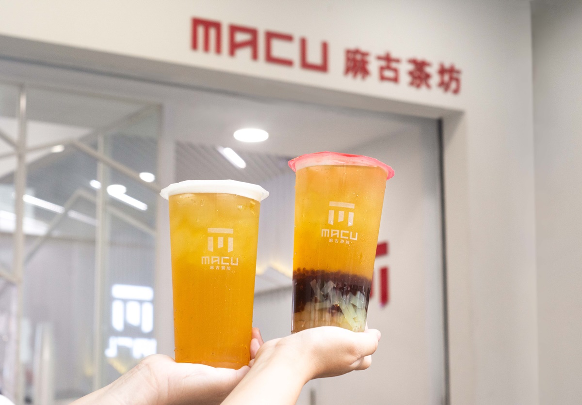 麻古茶坊限時3天推出「買金萱三Q,送高山金萱」的活動。(圖/麻古茶坊提供)