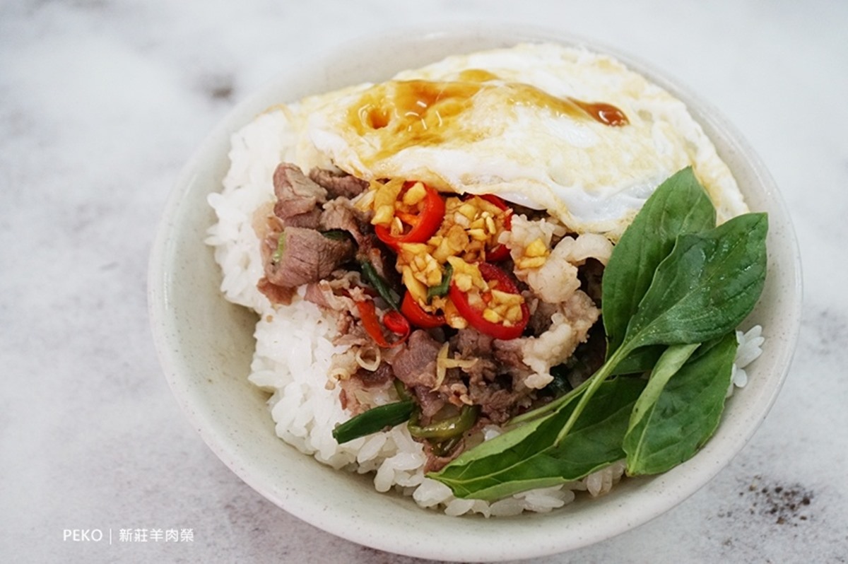 新莊羊肉榮開店超過15年。(圖/PEKO の Simple Life提供)