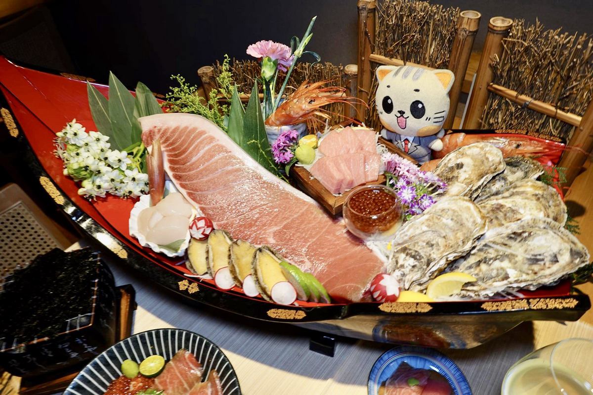 日本橋海鮮丼辻半Tsujihan的食材相當新鮮。（圖／貓大爺部落格提供）