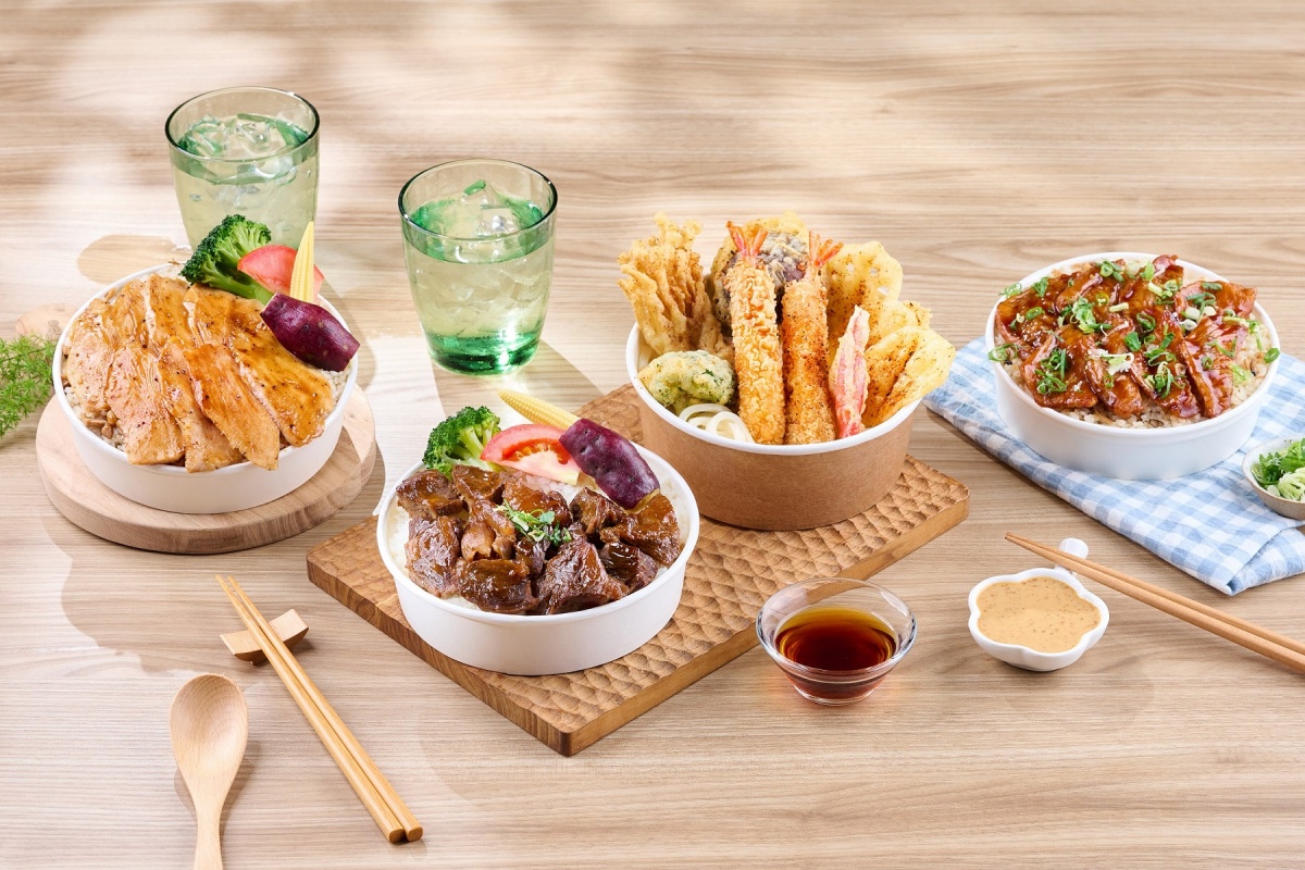 烏龍冷麵搭配炸蝦及季節時蔬等天婦羅炸物。(圖/王品提供)