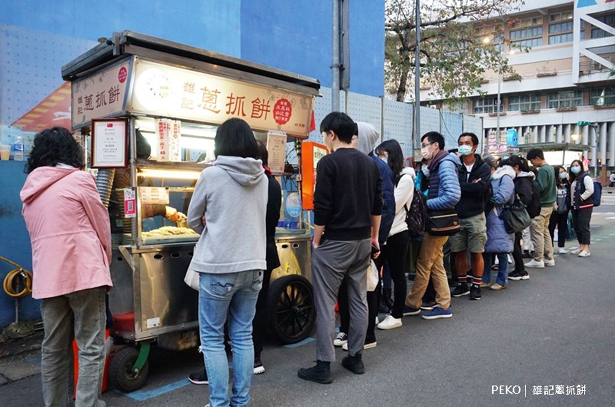 台北米其林蔥抓餅店。（圖／PEKO の Simple Life 提供）