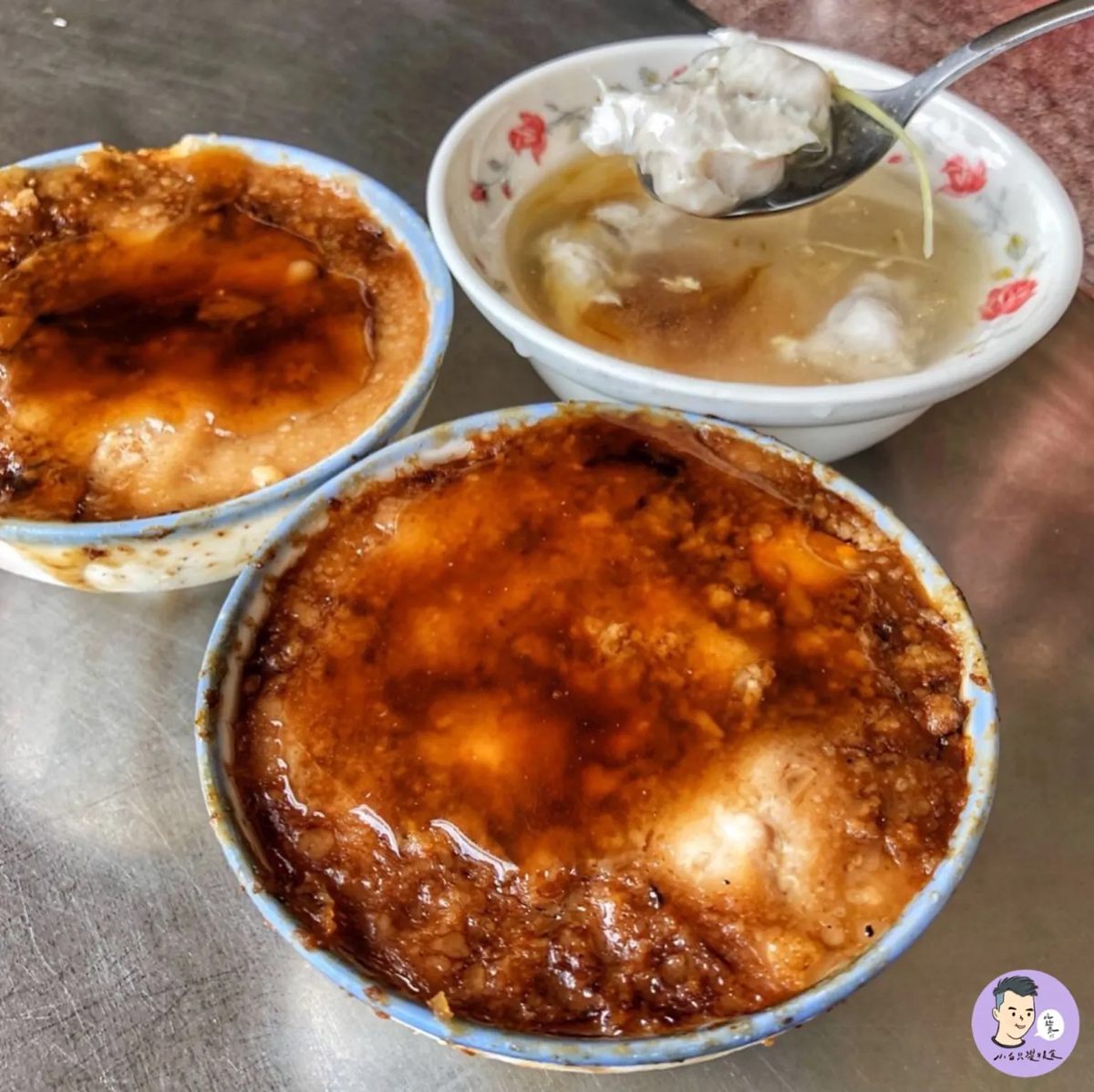 林阿全碗粿一直保持著最原本的台南古早味。(圖/痴吃的玩)