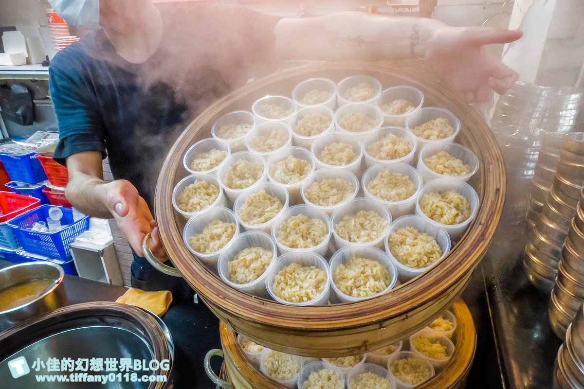 「大橋頭老牌筒仔米糕」是在地經營50年的台北老店,也是米其林必比登推薦店家。(圖/小佳的幻想世界)