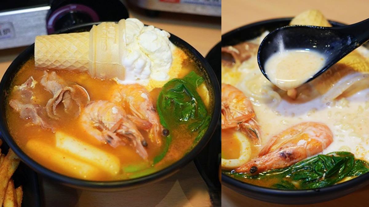「整支冰淇淋泡拉麵」口感曝光! 溫和奶香秒變牛奶湯底
