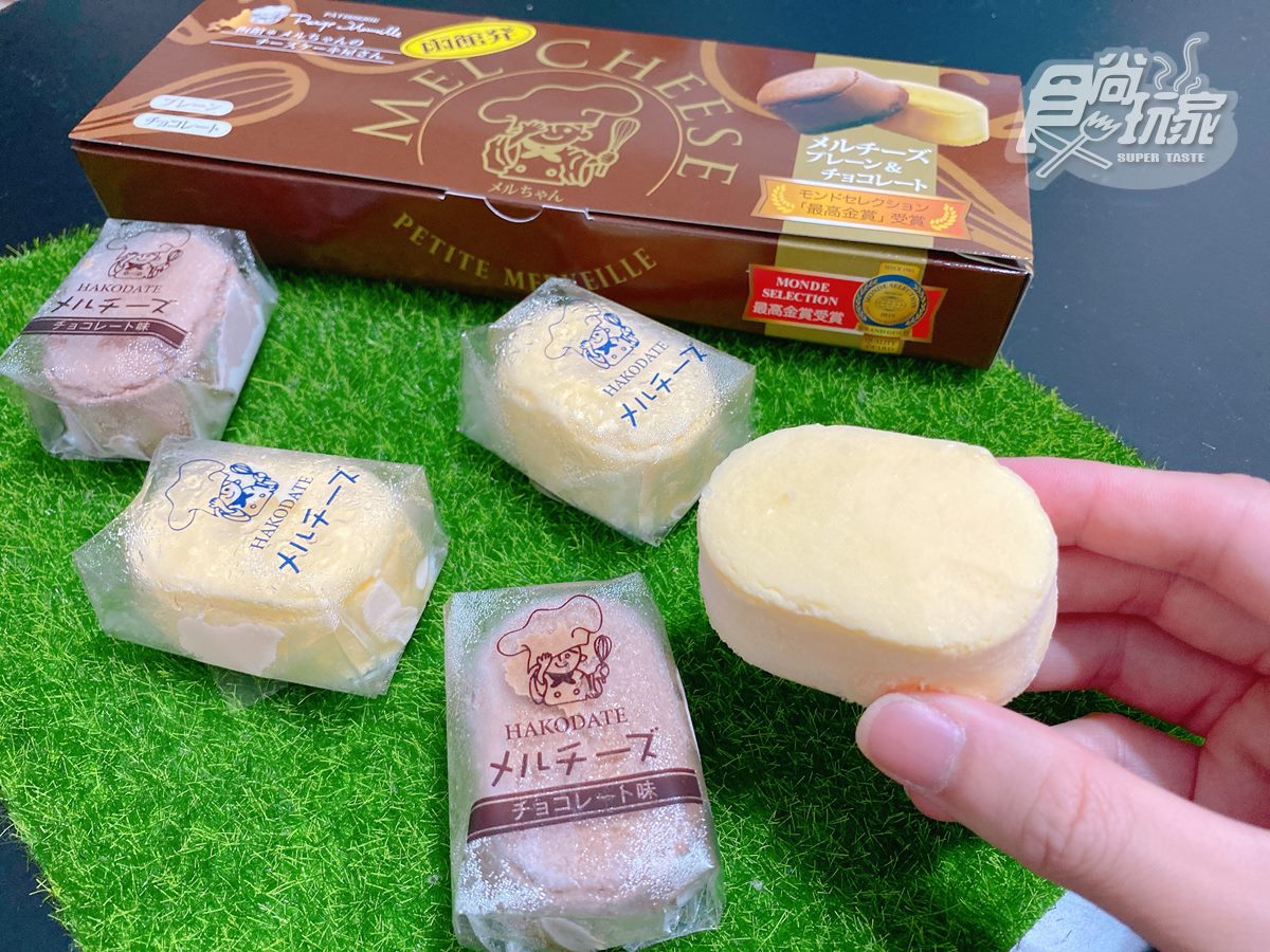 函館一口起司蛋糕是充滿蓬鬆感類似舒芙蕾的起司蛋糕體。(圖/食尚玩家)